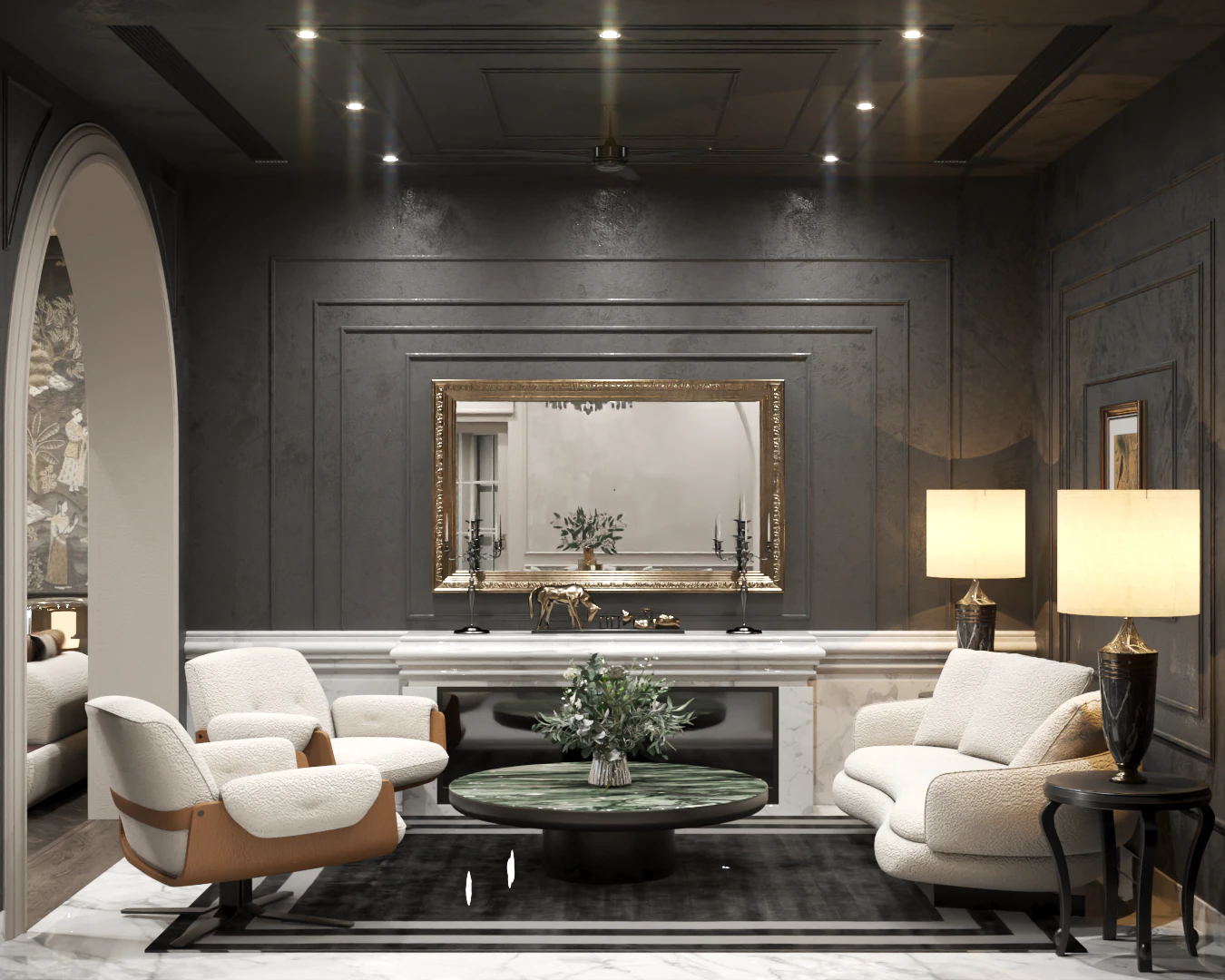Using Brass Hardware With Restraint in Home Interiors
