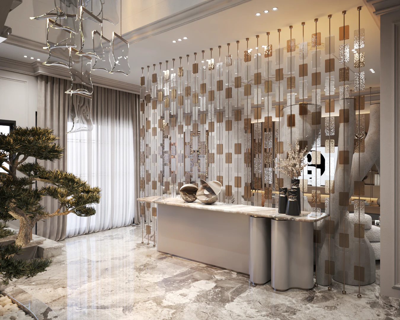Sculptural Forms That Give a Room a Focal Point