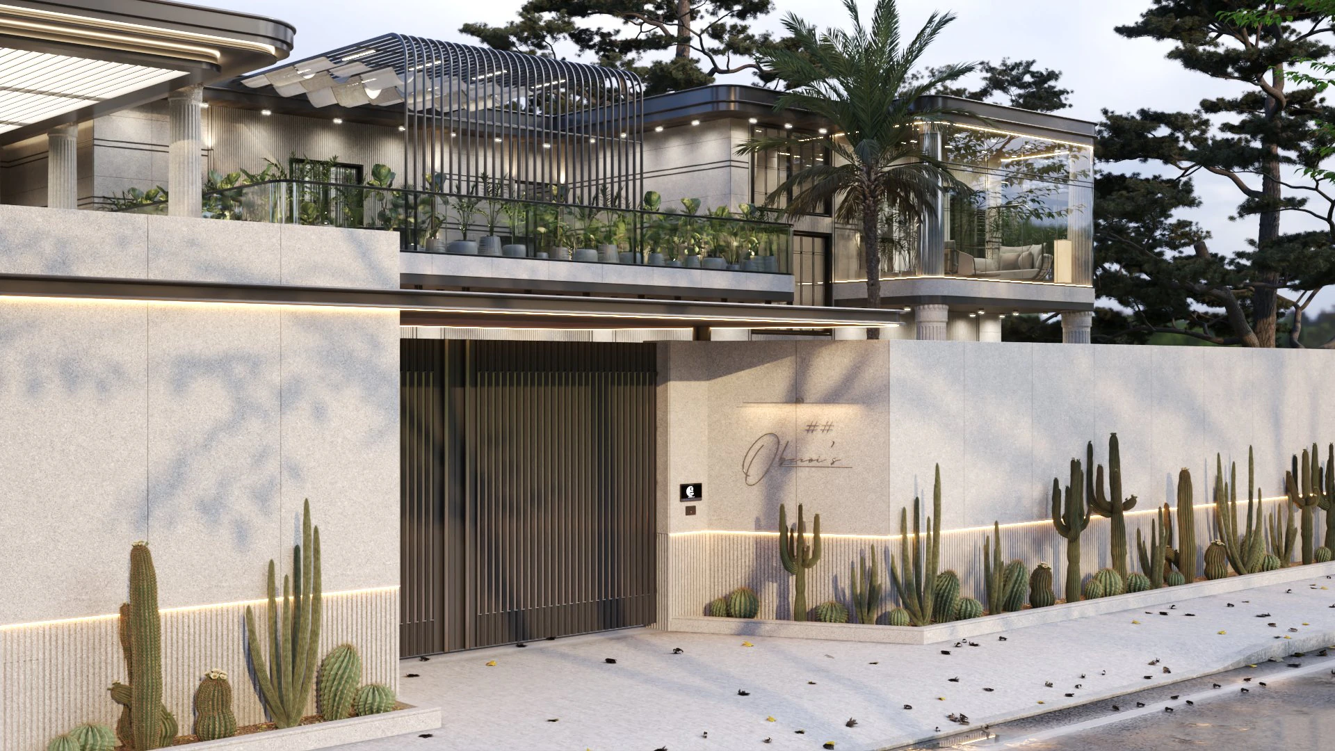 Layering Contemporary Classical Materials in One Home