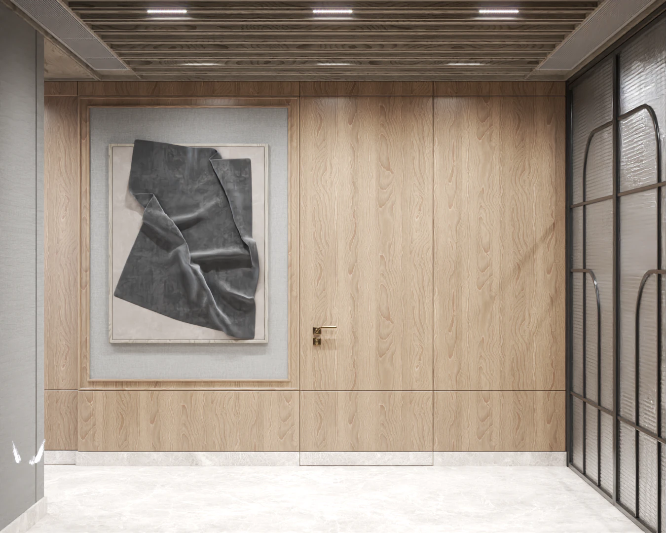 A Monochrome Apartment Without Sacrificing Warmth