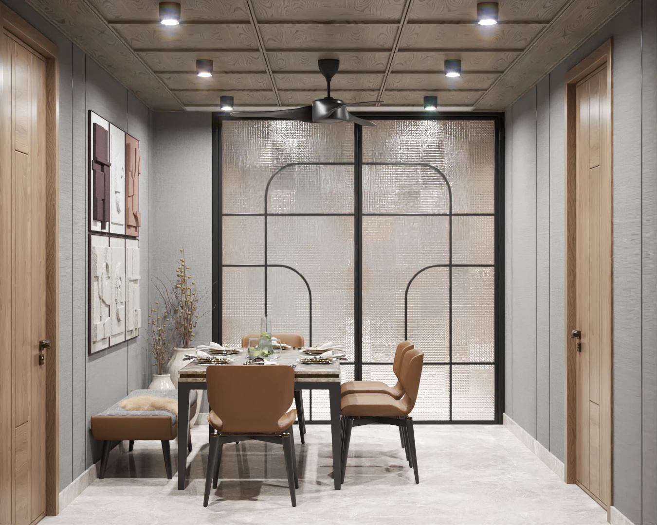 Creating Depth in a Monochrome Interior With Texture